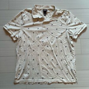 Men’s XL Palm Tree Polo Shirt H&M